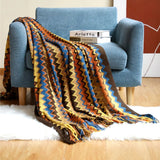 Bohemian Plaid Sofa Blanket Summer Knitted Comfortable Soft Blankets for Bed Sofa Cover Bedspread Office Nap Blanket