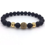 Fashion Geometric Bracelets Men Classic Fashion Stone Bead Charm Bracelets & Bangles For Men Jewelry Gift