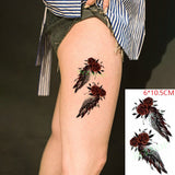 Waterproof Temporary Tattoo Sticker 10.5*6 cm butterfly fish tatto stickers flash tatoo fake tattoos for girl women