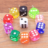 10Pcs 26 Styles Mix Fruit Animals Flowers Sieve Resin Earring Charms Diy Findings Keychain Bracelets Pendant For Jewelry Making