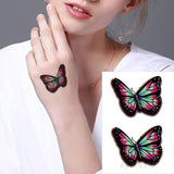 Waterproof Temporary Tattoo Sticker 10.5*6 cm butterfly fish tatto stickers flash tatoo fake tattoos for girl women