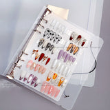 New Nail Art Piece Storage Book Large Capacity Exhibition Photo Album Card Clip display Board DIY Simple Album Storage Book