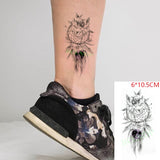 Waterproof Temporary Tattoo Sticker 10.5*6 cm butterfly fish tatto stickers flash tatoo fake tattoos for girl women