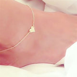 Bohemian Flowers And Bell Anklets for Women Charm Leg Bracelet Fashion Jewellery for Female Ankle Bracelet Cheville Femme