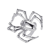 Gothic Punk Style Simulation Animal Spider Finger Rings for Women Men Adjustable Ring Funny Halloween Accessories Gift