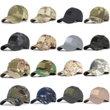 17 Colors Camo Men's gorras Baseball Cap Male Bone Masculino Dad Hat Trucker New Tactical Men's Cap Camouflage Snapback Hat