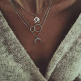 Simple Fashion Korean Stainless Steel Infinity Charm Cross Pendant Women Jewelry Necklace Gift Girl Jewelry Hot Sold