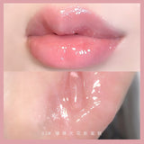 Mirror Water Lip Gloss Water Glossy Lip Glaze Transparent Lip Oil Lasting Liquid Lipstick Clear Glitter Primer Hydrating Plump