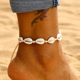 FNIO Bohemia Chain Anklets for Women Foot Accessories Summer Beach Barefoot Sandals Bracelet ankle on the leg Female