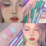 Gilding Shimmer Liquid Eyeshadow Brightening Illuminator Lying Silkworm Highlight Stick Long-lasting Shiny Eye Cosmetic Makeup