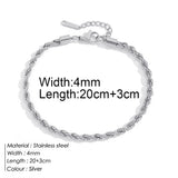 Stainless Steel Delicate Anklet for Women Gold Color Chain Anklet Bracelets on The Leg Do Not Fade Anklet Jewelry Women