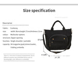 Mtcytea Corduroy Shoulder Bag Women Vintage Shopping Bags Zipper Girls Student Bookbag Handbags Casual Tote With Outside Pocket