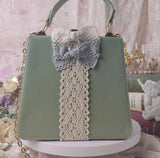 Handmade Angels Handbags Women Purses and Hand Bag Luxury Designer Bag Lolita Shouler Bag Pearl Lace Wedding Dinner Party Bags