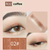 2 In 1 Double Color Glitter Eye shadow Stick Waterproof Gradient Stereo Eyeshadow Pallete Pen Bicolor Shimmer Beauty Makeup Tool