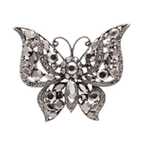 CINDY XIANG Rhinestone Butterfly Brooch Winter Pin Insect Coat Fashion Jewelry 2 Colors Available High Quality