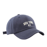 Men and Woman's Baseball Caps Adjustable Casual Embroidered 1989 New York American Cotton Sun Hats Unisex Solid Color Visor Hats