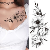 Heartbeat Character Temporary Small Tattoos For Girls Boys Couple Unique Text Waterproof Tattoo Stickers Body Art Fake Tatoos