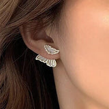 Fashion Stud Earrings For Women White Heart Drip Oil Earrings Pearl Earring Fine Jewelry Wholesale