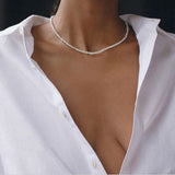 Vintage Multi-layer Pearl Necklaces For Women Irregular Pearl Pendant Necklace Choker Trend Wedding Jewelry Gift Party