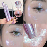 Gilding Shimmer Liquid Eyeshadow Brightening Lying Silkworm Highlight Stick Eye Cosmetic Long-lasting Shiny Makeup Illuminator