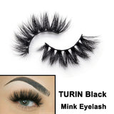 Mtcytea 3D Handmade Mink Eyelashes Brown Thick Long Faux Eyelash Natural Messy Cross Lashes For Lash Extension New  Makeup Tools