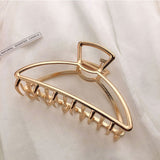 Women Girls Geometric Metal Hair Claw Clip Clamps Hair Crab Diverse Shape Hair Clip Hairpin Large Size Hair Accessories Gifts