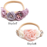 Baby Girl Headband Cute Baby Elastic Hair Band Newborn  Head Flower Toddler Headband Headwear Kids Accessories