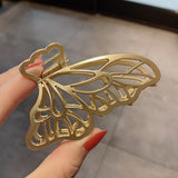 Fashion Gold Silver Hollow Geometric Hair Clips Metal Hair Claw Cross Hairclip Headband Hairpin Hair Crab Women Hair Accessories