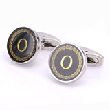 New Arrival Fashion Letter A D R H M Cufflinks The English alphabet Cuff Links Men Shirt Charm Cufflinks Wholesale Free Shipping