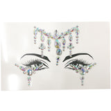 3D Sexy  face tattoo stickers Temporary tattoos  glitter fake tattoo  rhinestones for woman  Party face Jewels tatoo