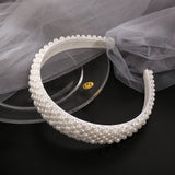 Gold Metal Hairbands For Women Hair Accessories Designer Band Hoops Bow Wedding Pearl Headband Metal Bridal Headwear Bands Clip