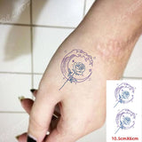 Waterproof Temporary Tattoo Sticker 10.5*6 cm butterfly fish tatto stickers flash tatoo fake tattoos for girl women