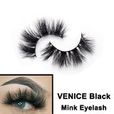 Mtcytea 3D Handmade Mink Eyelashes Brown Thick Long Faux Eyelash Natural Messy Cross Lashes For Lash Extension New  Makeup Tools