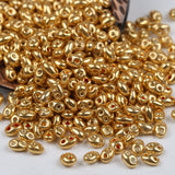 10g/Lot High Quality Double Hole Czech Glass Seed Beads For Jewelry Making Needlework Bracelet DIY Accessories