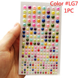 Makeup Diamond Eyes Face Festival DIY Body Crystal Gems Tattoo Adhesive Rhinestone Nail Art Decoration Acrylic Eyeshadow Sticker