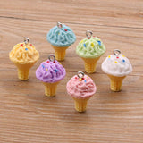 10Pcs 26 Styles Mix Fruit Animals Flowers Sieve Resin Earring Charms Diy Findings Keychain Bracelets Pendant For Jewelry Making