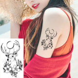 Waterproof Temporary Tattoo Sticker 10.5*6 cm butterfly fish tatto stickers flash tatoo fake tattoos for girl women