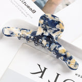 New Acetate Hair Claws Crab Clamps Charm Claw Clips Women Girls Leopard Hair Clips Retro Cross Hairdress Hair Styling Tool