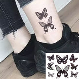 Waterproof Temporary Tattoo Sticker 10.5*6 cm butterfly fish tatto stickers flash tatoo fake tattoos for girl women