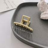 Women Girls Geometric Metal Hair Claw Clip Clamps Hair Crab Diverse Shape Hair Clip Hairpin Large Size Hair Accessories Gifts