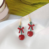 New Trendy Christmas Stud Earrings For Women Santa Claus Snowman Elk Bell Asymmetric Earring Girls Christmas New Year Jewelry