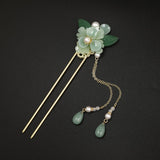 Haimeikang Retro Bamboo Hairpin Hair Sticks Women Elegant Ponytail Hair Clips Headwear Styling Tools Fashion Hair Accessories