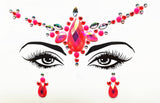 3D Sexy  face tattoo stickers Temporary tattoos  glitter fake tattoo  rhinestones for woman  Party face Jewels tatoo