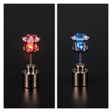 1/2Pcs Light Up LED Bling Ear Stud Earrings Korean of Flash Zircon Ear Earrings Accessories for Party Women Christmas Earrings