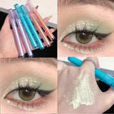 Gilding Shimmer Liquid Eyeshadow Brightening Lying Silkworm Highlight Stick Eye Cosmetic Long-lasting Shiny Makeup Illuminator