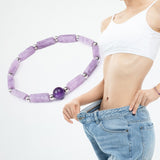 Natural Amethyst Body-purify Slimming Bracelet Stone Energy Bracelets for Women Weight Loss Bracelet Fatigue Relief Healing Yoga