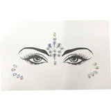 3D Sexy  face tattoo stickers Temporary tattoos  glitter fake tattoo  rhinestones for woman  Party face Jewels tatoo