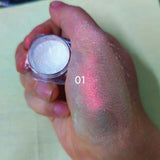 Chameleon Polarized Aurora Shimmering Eyeshadow Powder Thin Iridescent Eye Shadow Holographic Eye Shadow Highlighter Pigments