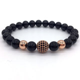 Fashion Geometric Bracelets Men Classic Fashion Stone Bead Charm Bracelets & Bangles For Men Jewelry Gift