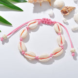 Mtcytea Bohemia Natural Shell Anklets for Women Foot Jewelry Summer Beach Barefoot Bracelet Ankle on Leg Chian Ankle Strap Accessories